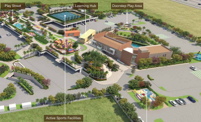 Best Club House in Sector 93 - Ashiana Amarah 93, Gurgaon Gurugram 27000 Sq Ft Club House - Ashiana Amarah Sector 93, Gurgaon